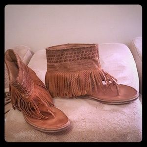 Free People sandals sz 38
